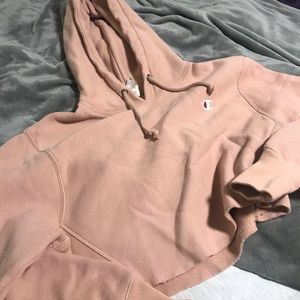Champion cropped hoodie